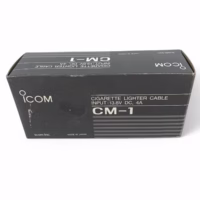 Icom CM-1 6ft Cigarette Lighter Charger For Two-Way Radio Batteries **New**
