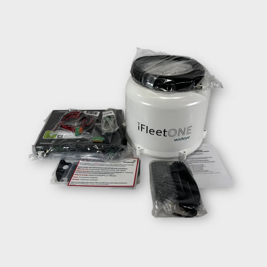 iFleetONE VMS Wideye INMARSAT Compact Antenna Terminal & Handset *NEW*