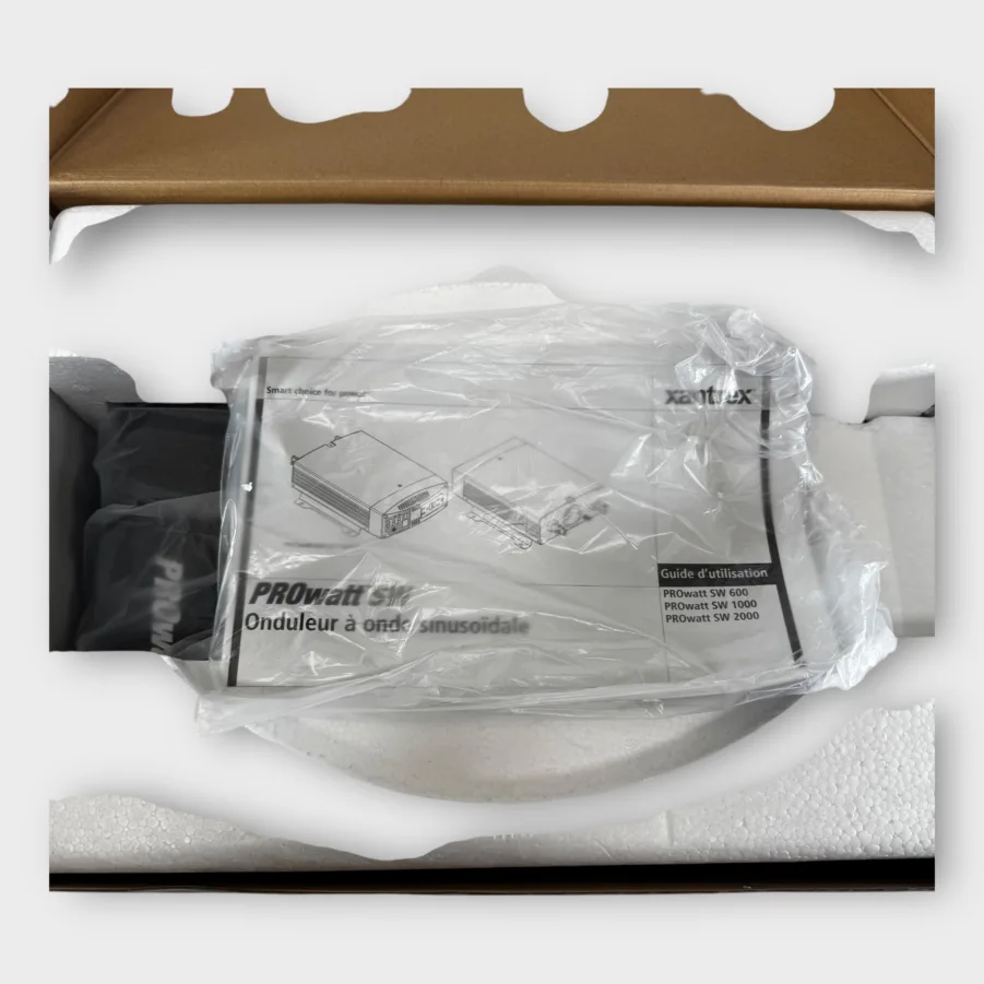 Xantrex PROwatt SW 600 Watt Sine-Wave 12 Volt DC to AC Inverter - Image 5