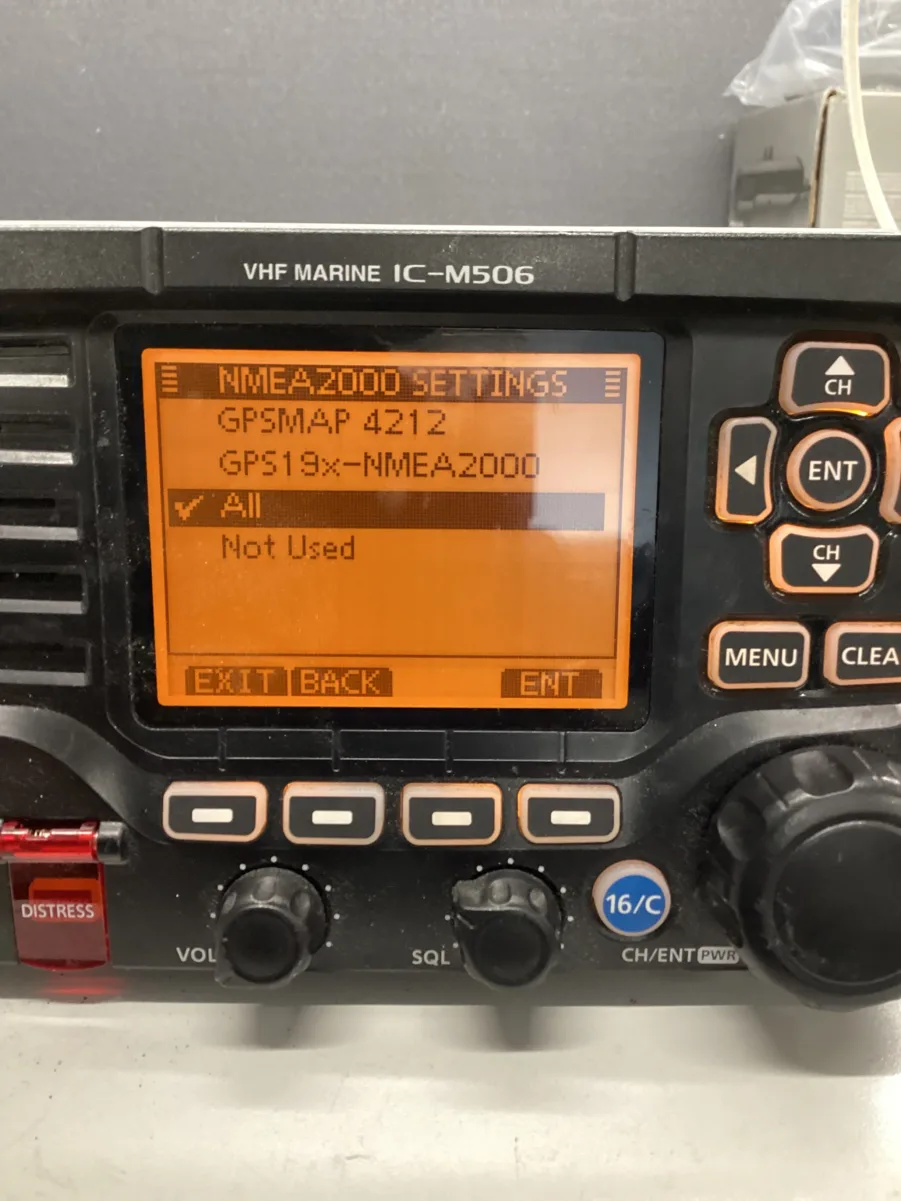 Icom IC-M506 Remote Mic Option- NMEA 2000- Replacement VHF- Fully Tested- Free Shipping - Image 4
