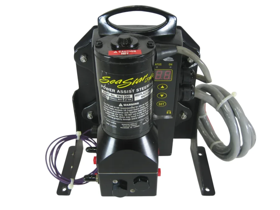 Seastar PA1200 Hydraulic Power Assist 12V Steering Pump-Used- Fully Tested 90-Day Warranty