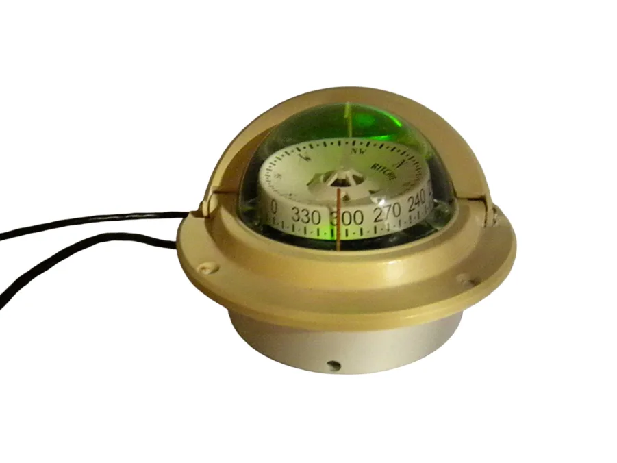 Ritchie F-83W Voyager Compass w/ Mounting Gasket - Good Condition - Tested - 90 Day Warranty - Image 10