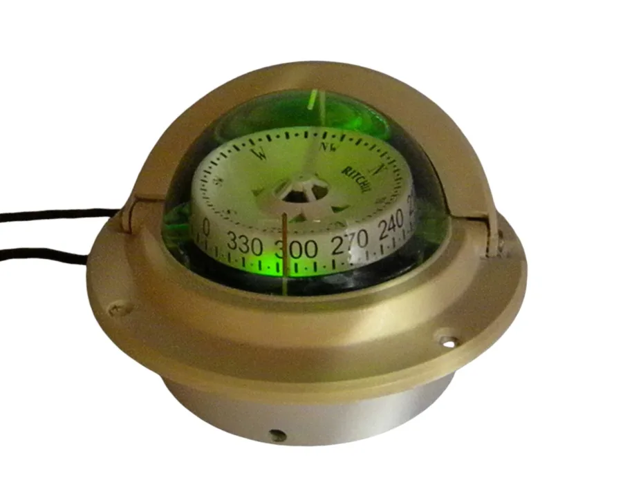 Ritchie F-83W Voyager Compass w/ Mounting Gasket - Good Condition - Tested - 90 Day Warranty - Image 11