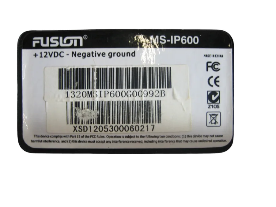 Fusion MS-IP600 Waterproof Marine Stereo f/iPod AM/FM/Sirius XM Fully Tested 90-Day Warranty - Image 8