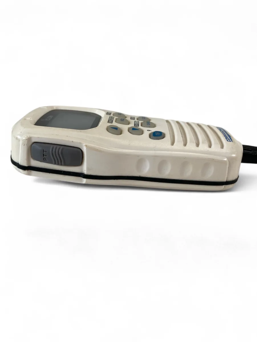 ICOM HM-157SW Commandmic II Remote Handset for IC-M604/504/422 VHFs - New Cable - Image 6