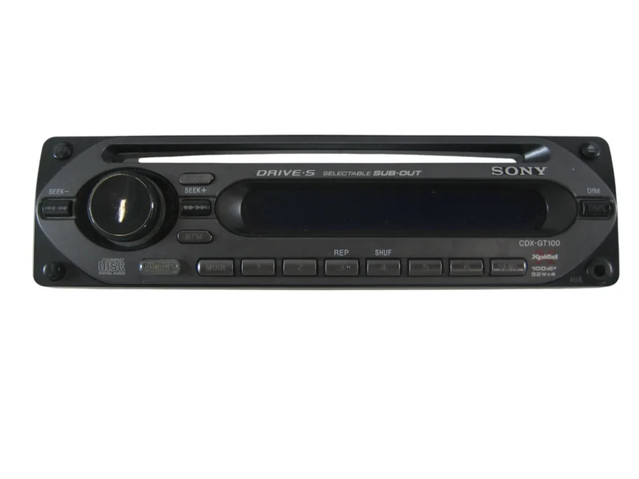 Sony CDX-GT100 Detachable Face CD Player Head Unit Used Tested 90-Day Warranty - Image 4