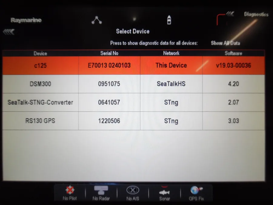 Raymarine c125 12" MFD - w/Rubber Sun Cover - E70013 - *Great Condition - 90 Day Warranty*! - Image 11