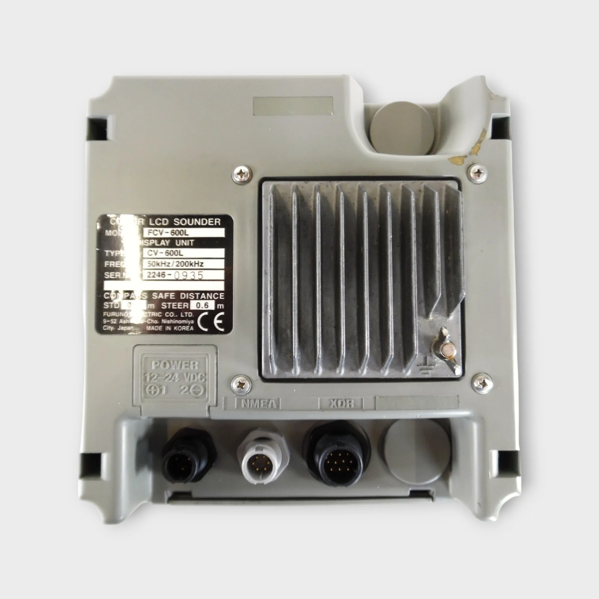 Furuno FCV-600L Color Sounder w/Sun Cover *NEW LCD/Bench-Tested* - Max ...