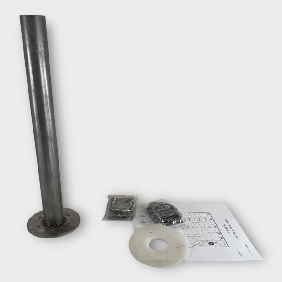 WidEye iFleetOne Aluminum Pole Mount Kit Antenna Bracket - Complete - 400mm