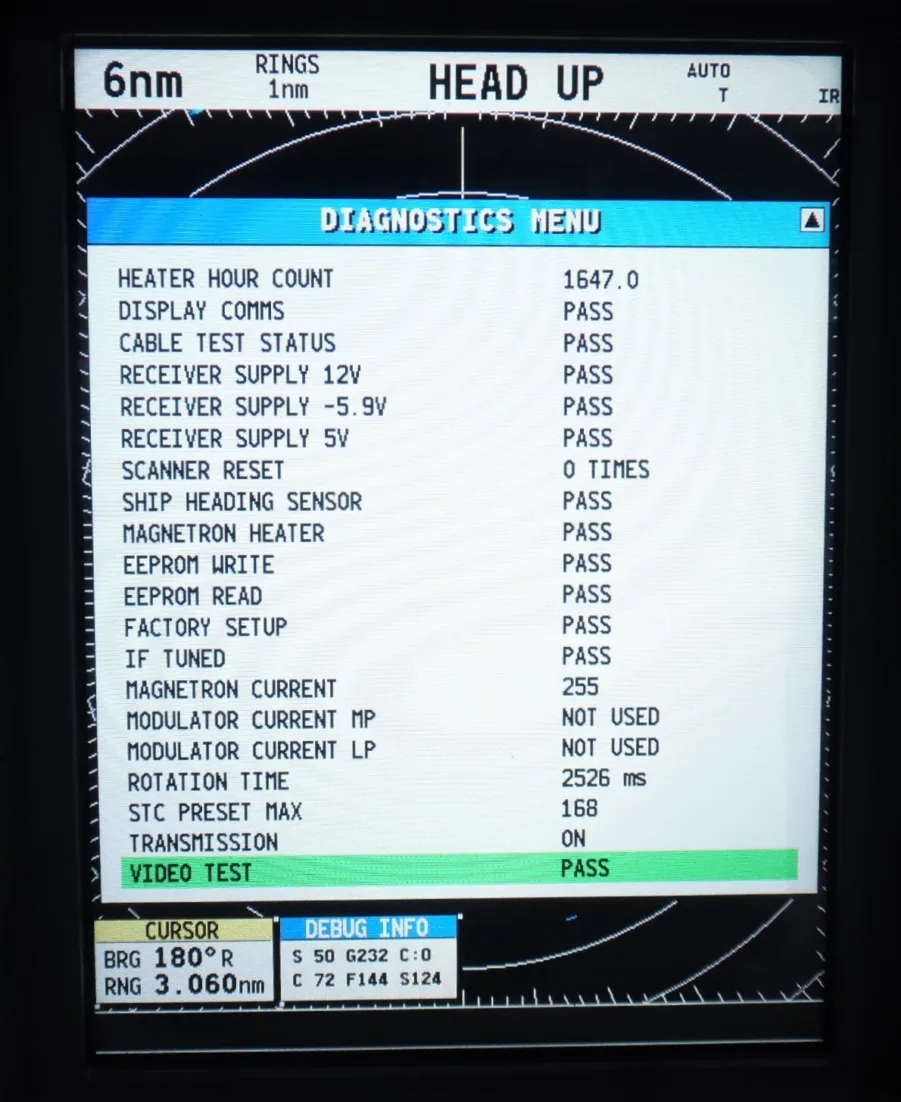Raymarine 10kW 72" - M92655 - Pathfinder Analog Open Array Scanner w/ 47ft. Radar Cable *TESTED!* - Image 11