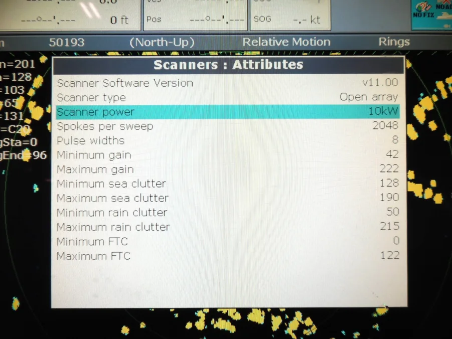 Raymarine 10kW Analog Open Array Radar Scanner *PEDESTAL ONLY* M92655-S *Works Great w/ LOW HOURS!* - Image 9