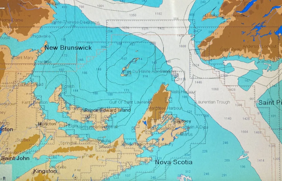 C-MAP 4D-SD/MSD Chart Card~Fundy, Nova Scotia Pei, & Cape Breton FEB 2014. - Image 2