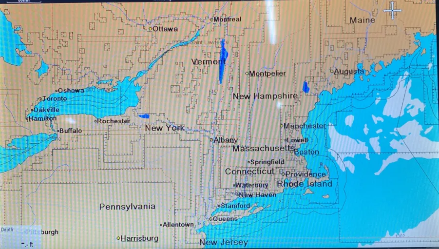 C-MAP 4D- SD/MSD Great Lakes. NorthEast Coast, & APPR. Mar 2015 - Image 3