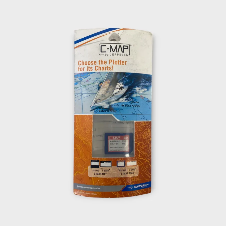 C-MAP NT MAX SD Card M-NA-M026.13 Great Lakes, North East Coast, & APPR MAY 2011