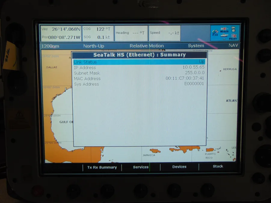Raymarine E120 Classic MFD E02013 w/Bezel & Sun Cover MME Refurb. New LCD Rebuilt BL 90 Day Wnty! - Image 13