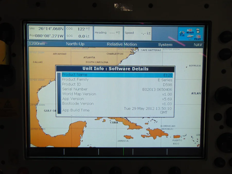 Raymarine E120 Classic MFD E02013 w/Bezel & Sun Cover MME Refurb. New LCD Rebuilt BL 90 Day Wnty! - Image 16