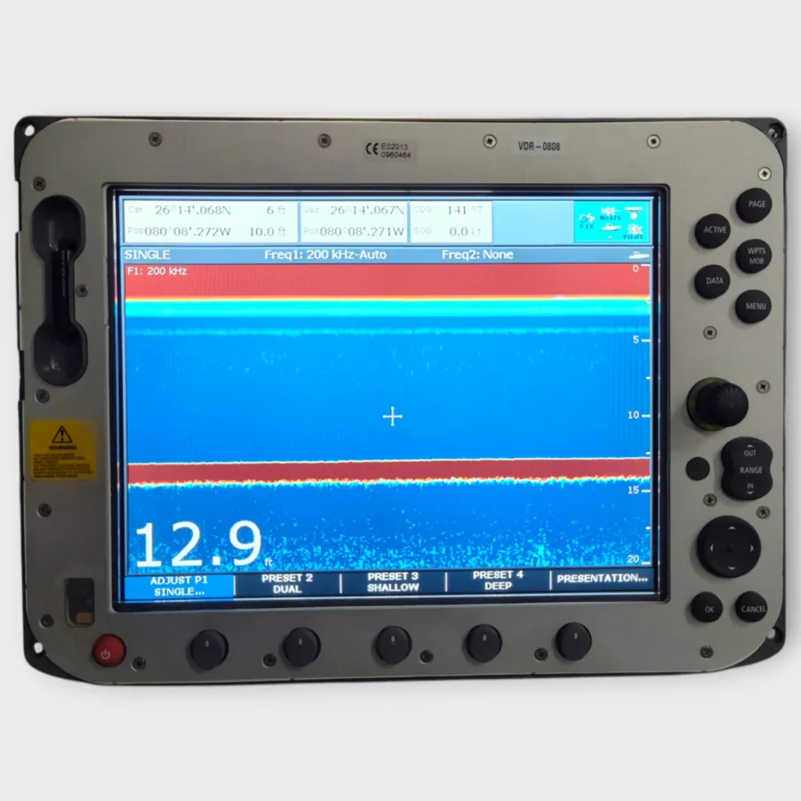 Raymarine E120 Classic MFD E02013 w/Bezel & Sun Cover MME Refurb. New LCD Rebuilt BL 90 Day Wnty* - Image 9