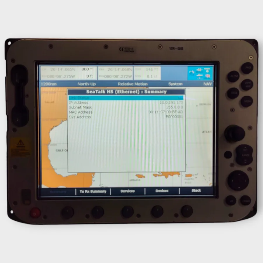 Raymarine E120 Classic MFD E02013 w/Bezel & Sun Cover MME Refurb. New LCD Rebuilt BL 90 Day Wnty* - Image 12