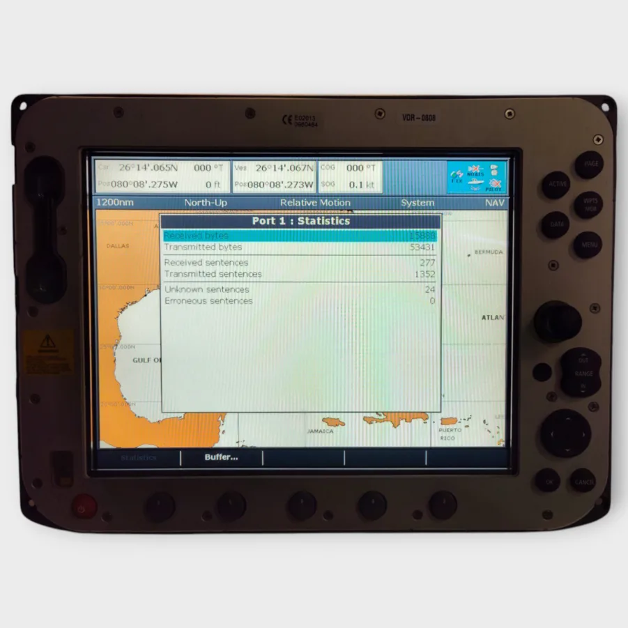 Raymarine E120 Classic MFD E02013 w/Bezel & Sun Cover MME Refurb. New LCD Rebuilt BL 90 Day Wnty* - Image 14