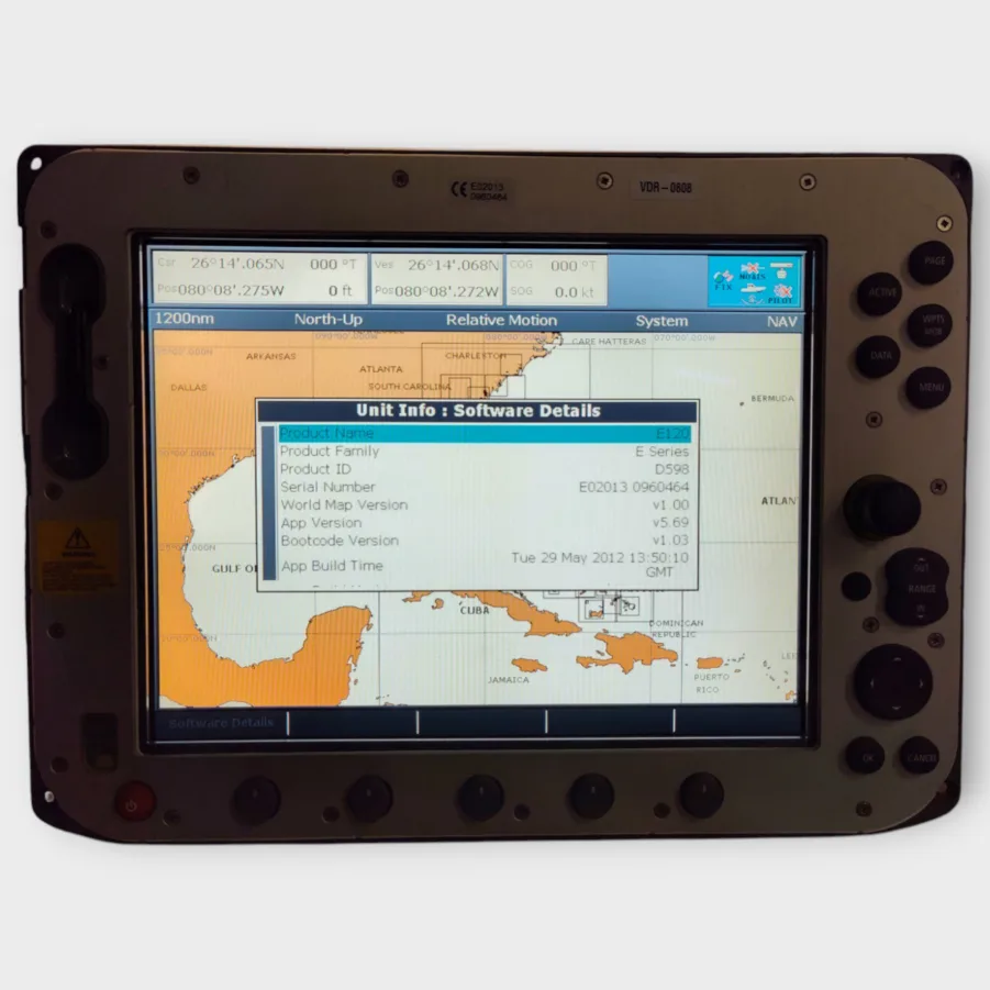 Raymarine E120 Classic MFD E02013 w/Bezel & Sun Cover MME Refurb. New LCD Rebuilt BL 90 Day Wnty* - Image 15