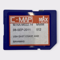 C-MAP NT MAX SD Card M-NA-M022.14 USA East Coast & Bahamas 08-SEP-2011