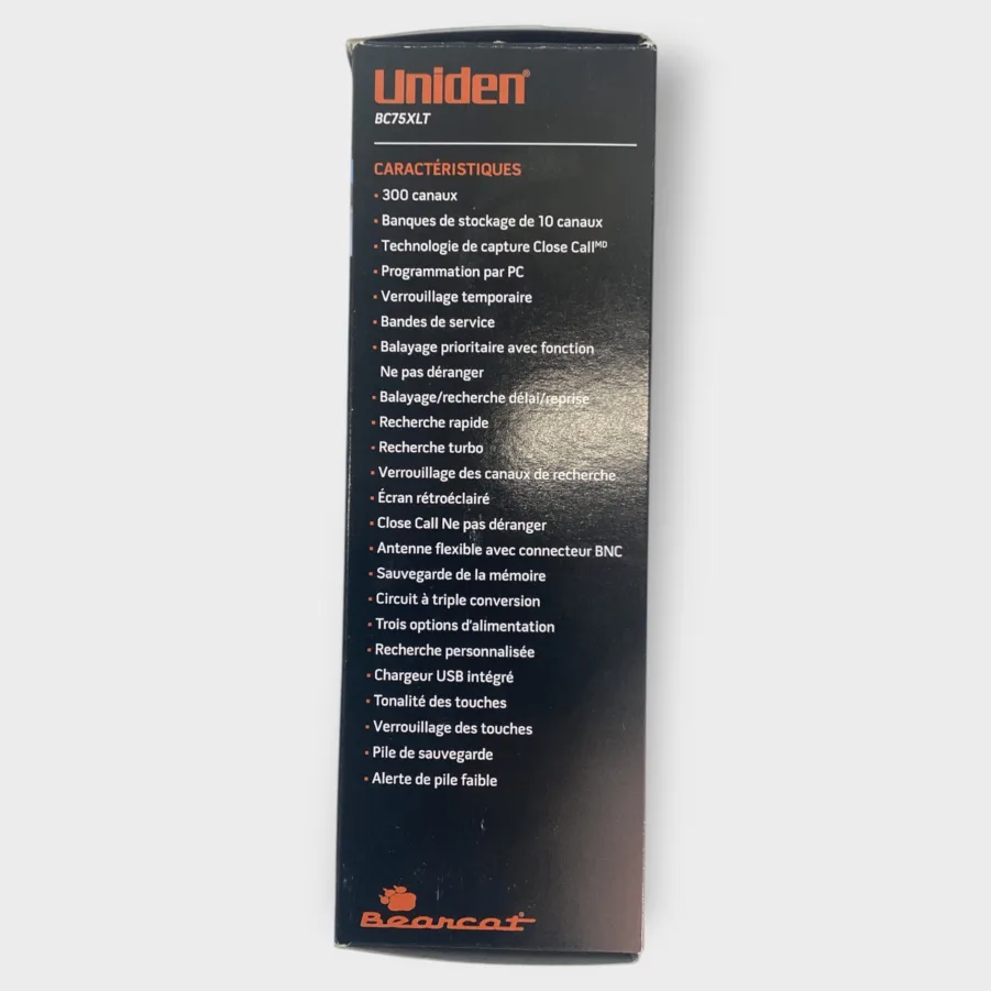 Uniden Bearcat BC75XLT 300 Channel Portable Scanner -New Old Inventory- Free Shipping - Image 3