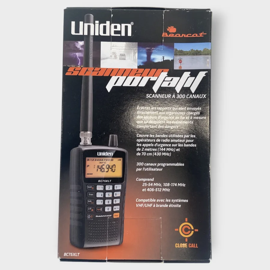 Uniden Bearcat BC75XLT 300 Channel Portable Scanner -New Old Inventory- Free Shipping - Image 4