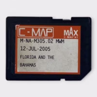 C-MAP NT MAX SD CARD M-NA-M305.02 FLORIDA AND THE BAHAMAS 12-JUL-2005