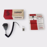 Turner 450C High Impedance Relay Switching Ceramic Microphone For CB Radio *NEW*