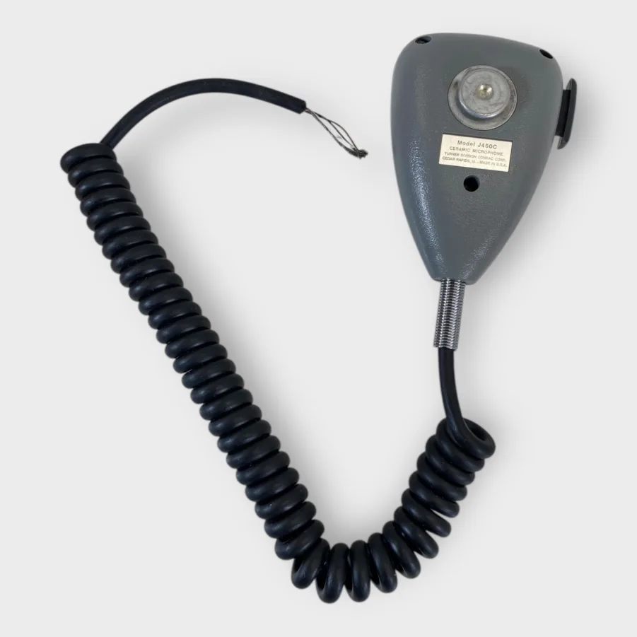 Turner J450C High Impedance Electronic Switching Ceramic Microphone For CB Radio - Image 4