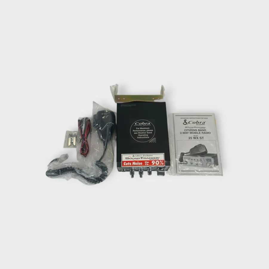 Cobra 25 WX ST CB Radio w/ Sound Tracker - Full RF Power Output - Free Shipping- 90 Day Warranty - Image 2