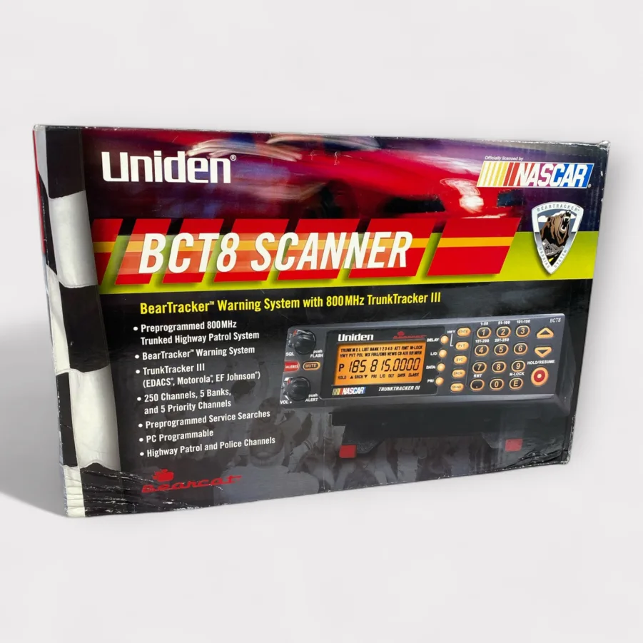 Uniden BCT8 Scanner W/ BearTracker Warning System - Trunk Tracker III **New**