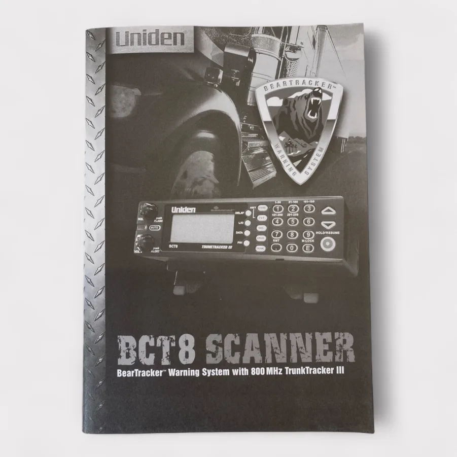 Uniden BCT8 Scanner W/ BearTracker Warning System - Trunk Tracker III **New** - Image 11