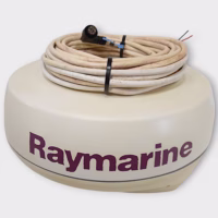 Raymarine M92650 Radome 2KW 18" Analog Radar w/14m Cable - Tested* Good Cond. - 90 Day Warranty*