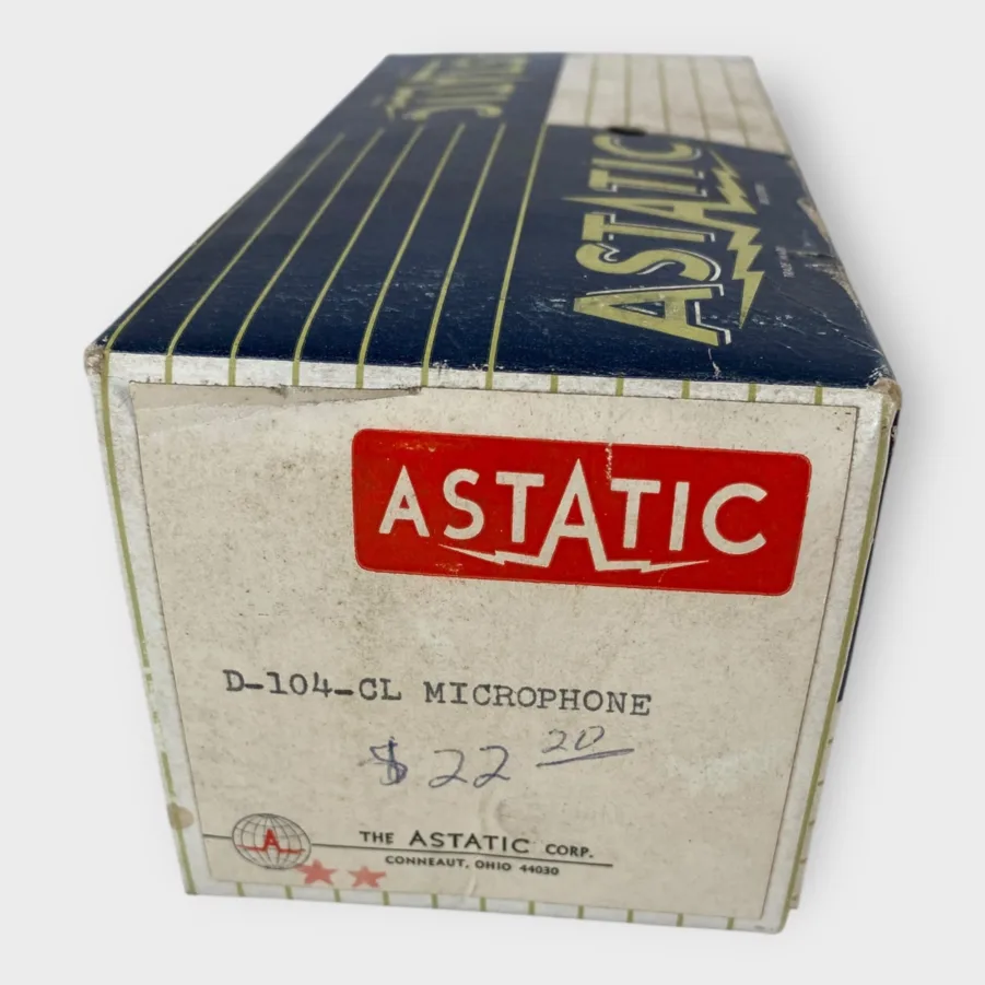 Astatic D-104-CL Silver Eagle Microphone Head/Element XLR 3-Pin Connector *NEW* - Image 2