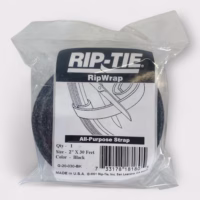 Rip-Tie G-20-030-BK All Purpose RipWrap Strap (2in x 30ft) - Black **New**