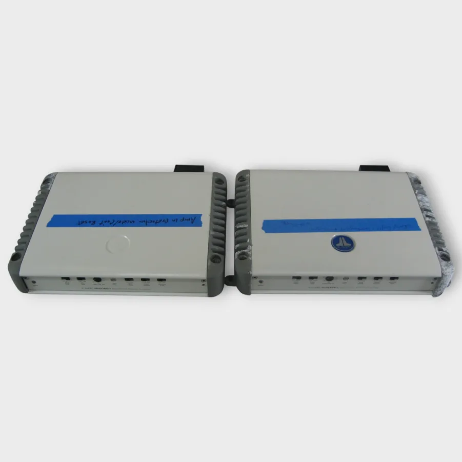 JL Audio MHD750/1 Marine Amplifier Lot Of 2 As-Is For Parts/Repair No Returns No Warranty