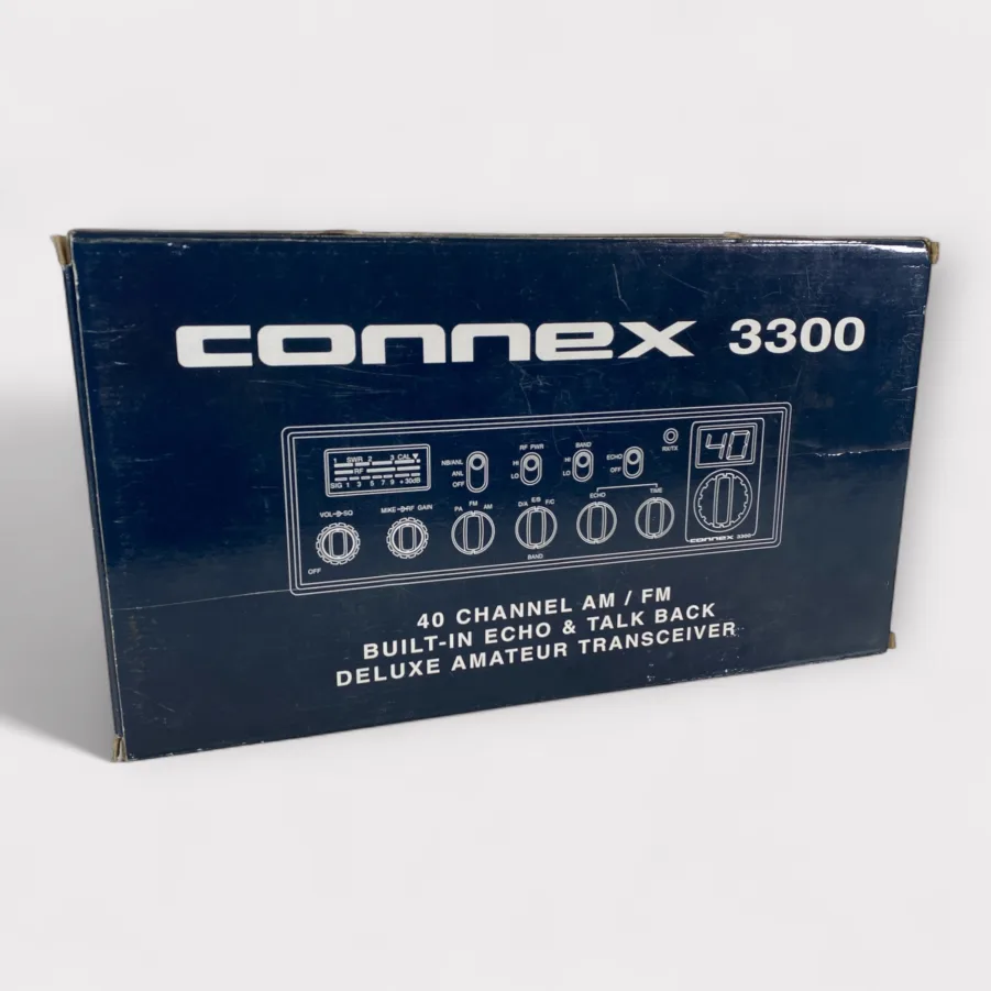 Connex 3300 Classic 40 Channel AM/FM Deluxe Amateur Mobile Transceiver **New**