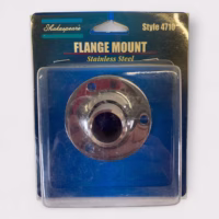 Shakespeare 4710 Heavy-Duty Stainless Steel 1" Flange Mount (1"-14 Thread) *New*