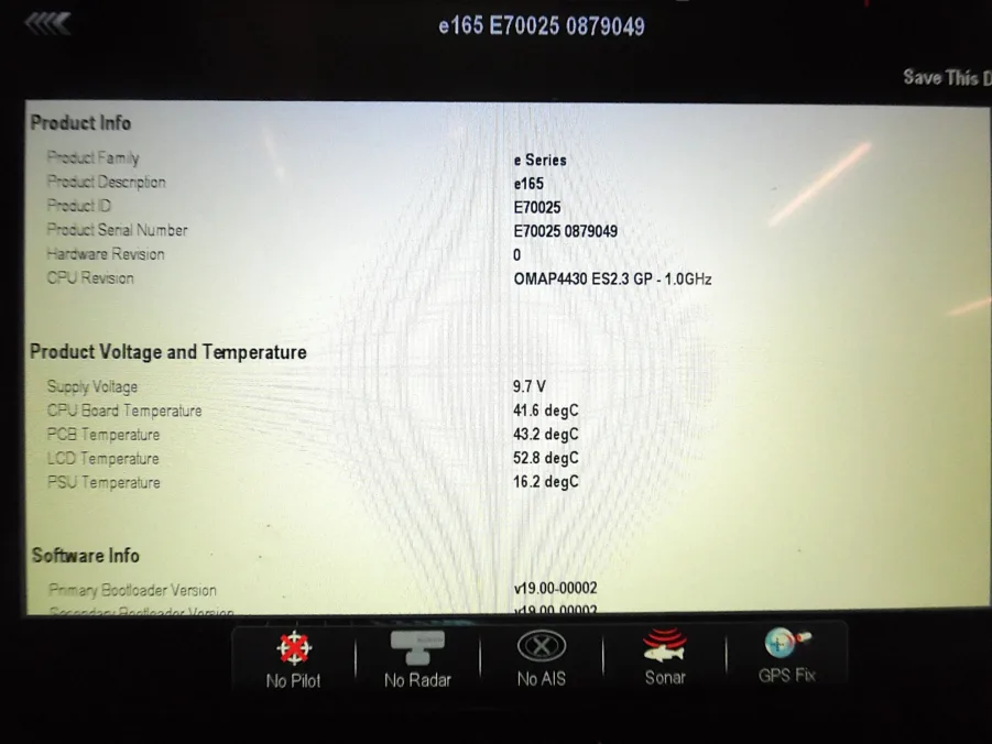 Raymarine e165 15.4" HybridTouch Multifunction Display w/Sun Cover -E70025 -Tested *90 Day Warranty* - Image 12