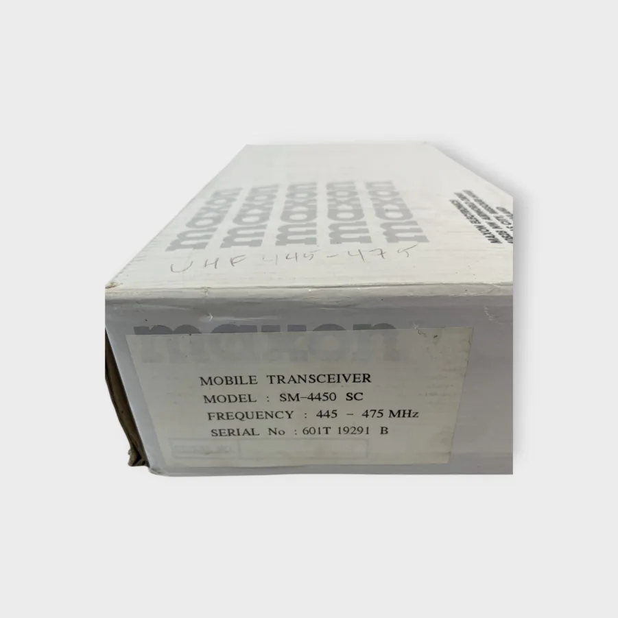 Maxon SM-4450 SC Mobile UHF Transceiver - Open Box - Free Shipping- 90 Day Warranty - Image 3