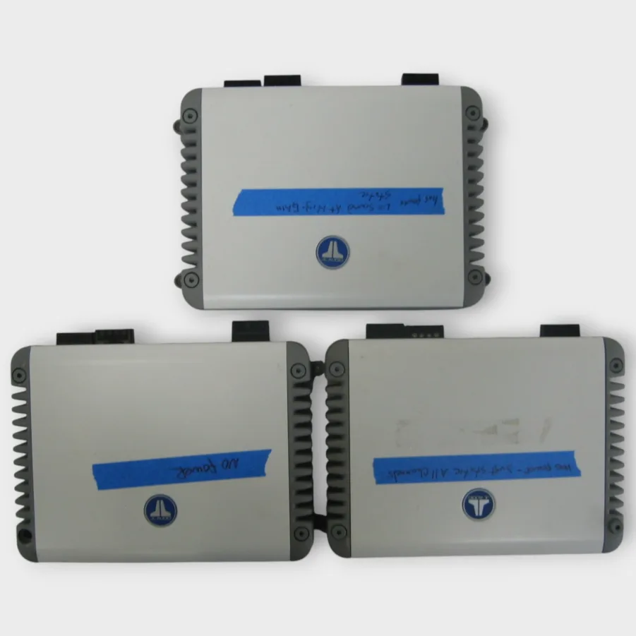 JL Audio MHD600/4-24V Marine Amplifier Lot Of 3 As-Is For Parts/Repair No Returns No Warranty - Image 3