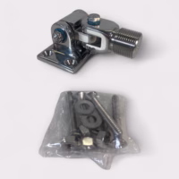 D. Lilly 120R Stainless Steel Rectangle Base Swivel Mount (1"-14 Thread) **New**