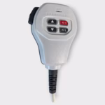 Standard Horizon HM-79  CB5546001 White Fist Mic Replacement- NEW- Out Of Box - Image 2