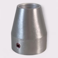 Digital Antenna A115 Female 1'-14 Thread To 1" Pipe Adapter - Silver **New**