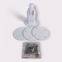 Antenna Specialists ASM-91 Lift & Lay Mount (1"-14 Thread) W/ Hardware **New**