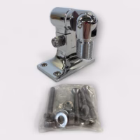 D. Lilly 205 Heavy-Duty Chrome Brass Swivel Antenna Mount (1"-14 Thread) **New**