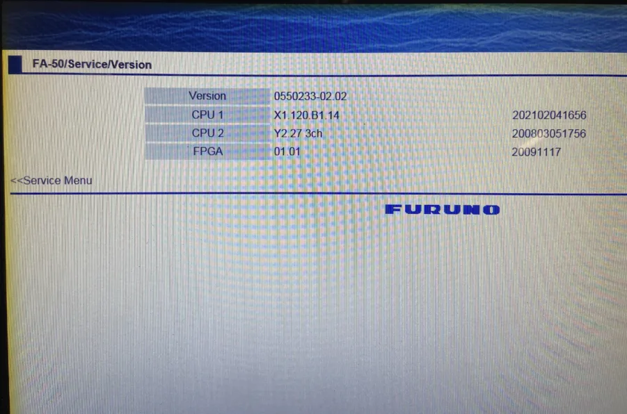 Furuno - FA-50 Black Box Class B AIS Transponder - NO MMSI - UPDATED - Complete - Image 6
