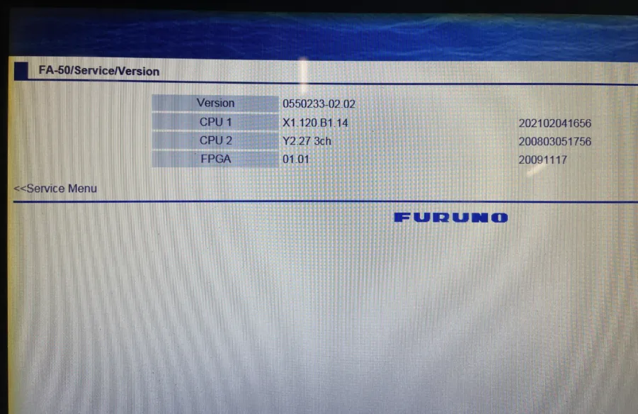 Furuno - FA-50 Black Box Class B AIS Transponder - UPDATED - NO MMSI - Complete - Image 7
