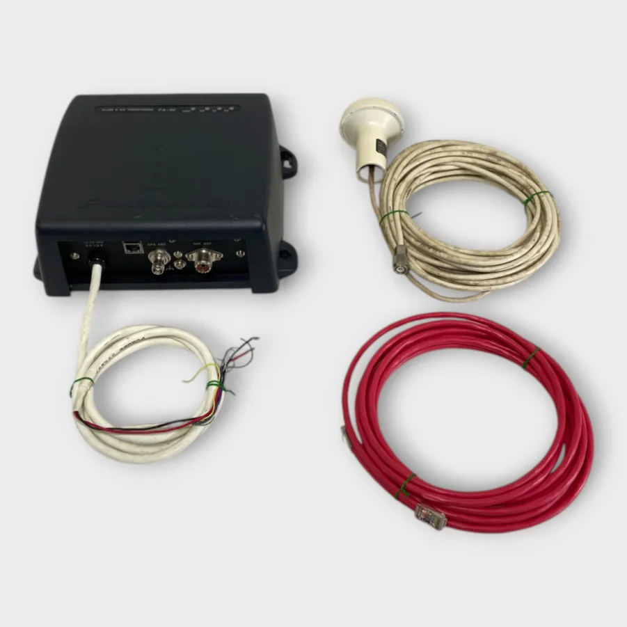 Furuno - FA-50 Black Box Class B AIS Transponder - UPDATED - NO MMSI - Complete